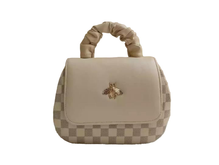 Girl's PU Leather Printed Shoulder Bag